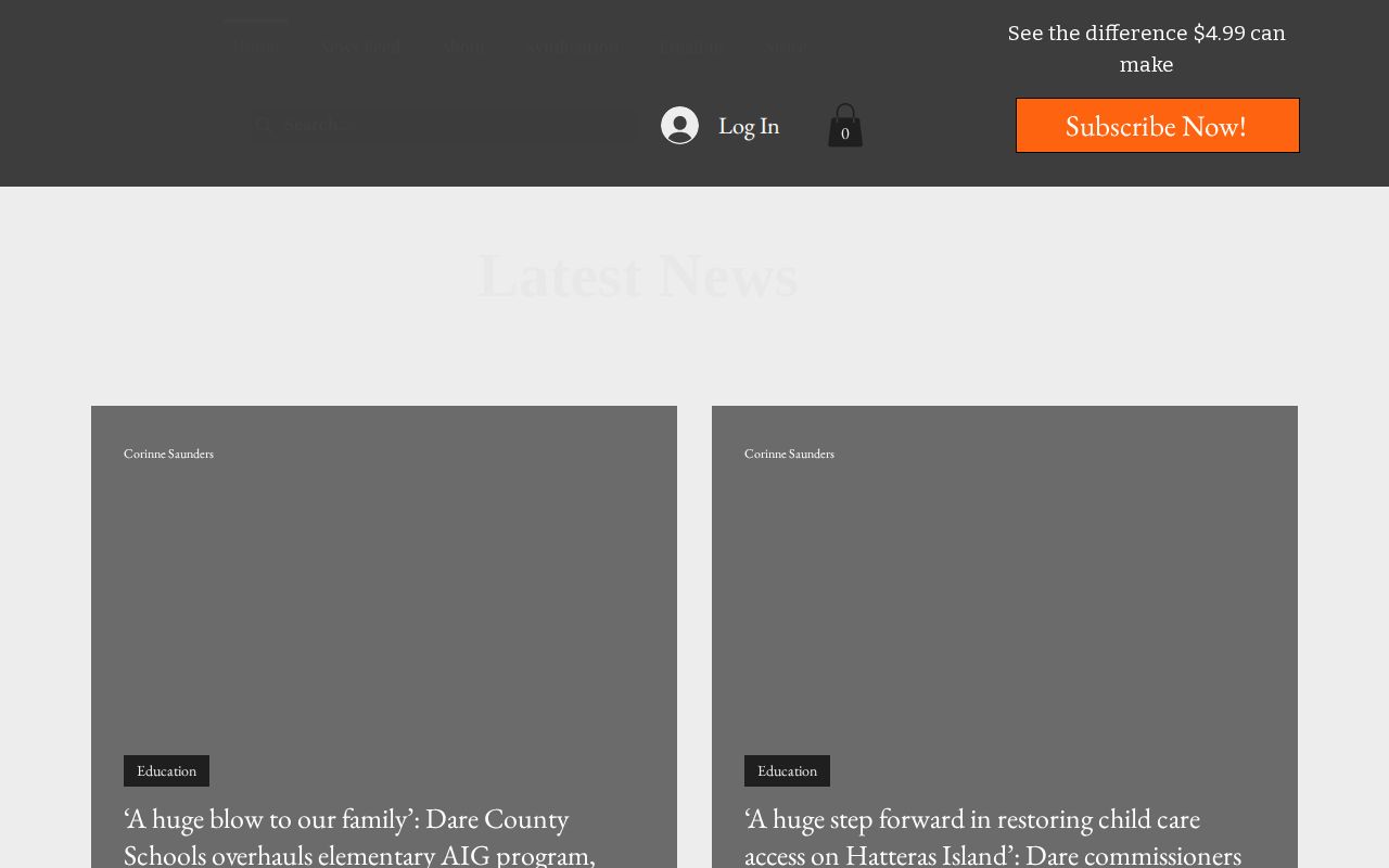 Dare County local crime news source and public safety coverage